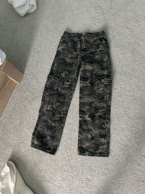 Adika Women’s Boot Cut Jeans in Dark Camouflage
